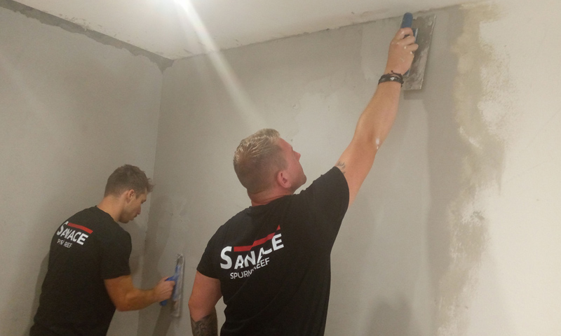 Realizace sanačních omítek